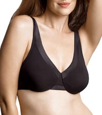 Satin Bands Full Figure Bra